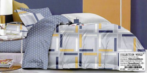 Pościel z bawełny satynowej 200/220 AB-1488  Pościel z bawełny satynowej 200/220 AB-1488