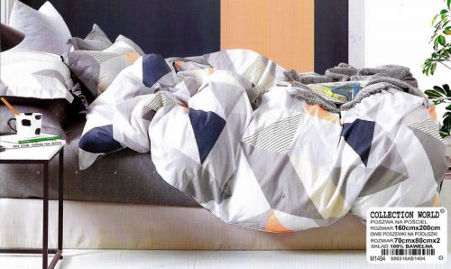 Pościel z bawełny satynowej 160/200 AB-1494  Pościel z bawełny satynowej 160/200 AB-1494
