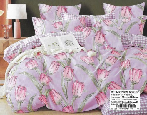 Pościel z bawełny satynowej 160/200 AB-1499  Pościel z bawełny satynowej 160/200 AB-1499